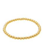 Gold Medium Bead Bracelet