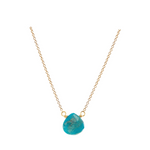 Turquoise Drop Necklace