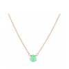 Chrysoprase Drop Necklace