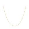 Gold Diamond-Cut Bead Necklace