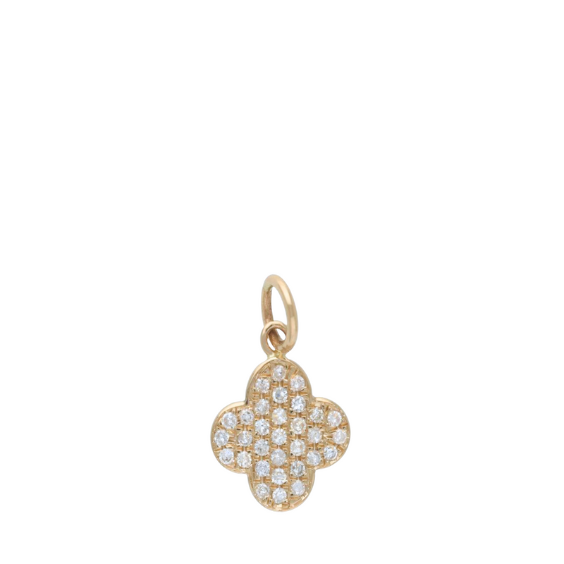 Diamond Clover Pendant