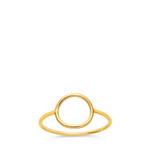 Gold Circle Ring