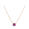 Garnet Drop Necklace