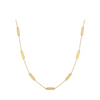 Gold Bar Station Necklace