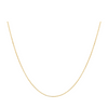 Gold Simple Cable Necklace