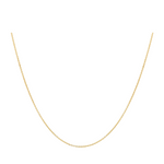 Gold Simple Cable Necklace