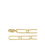 Gold Large Paperclip Necklace