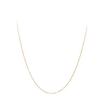 Gold Mini Paperclip Necklace