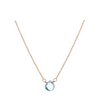 Aquamarine Drop Necklace