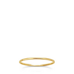 Gold Simple Stacking Ring