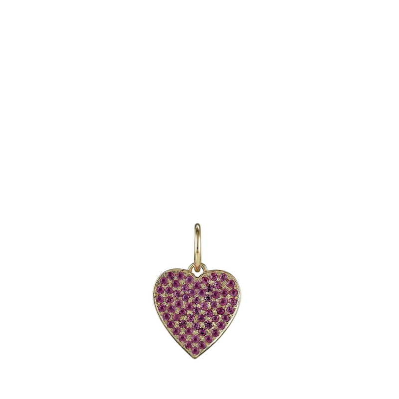 Ruby Heart Pendant