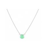 Chrysoprase Drop Necklace