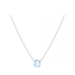 London Blue Topaz Drop Necklace