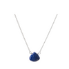 Blue Sapphire Drop Necklace