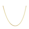 Gold Herringbone Necklace