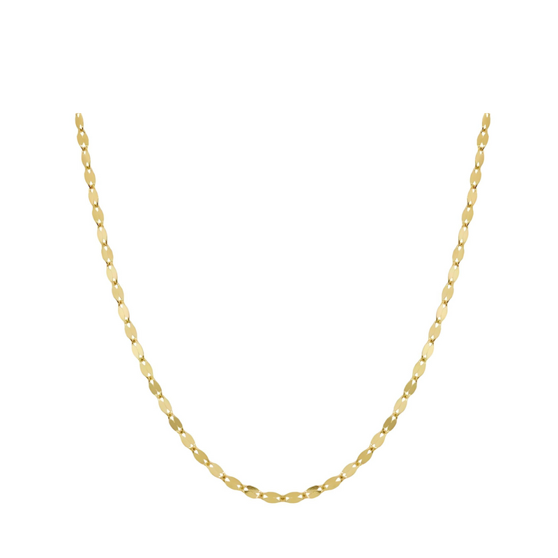 Gold Flat Marina Necklace